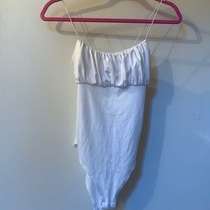 white bodysuit